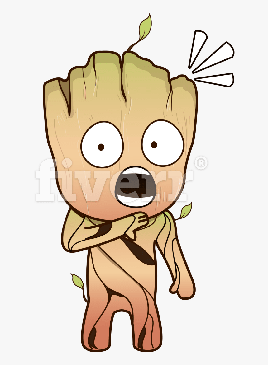 Collection Of Free Groot Drawing Animated Download, HD Png Download, Free Download