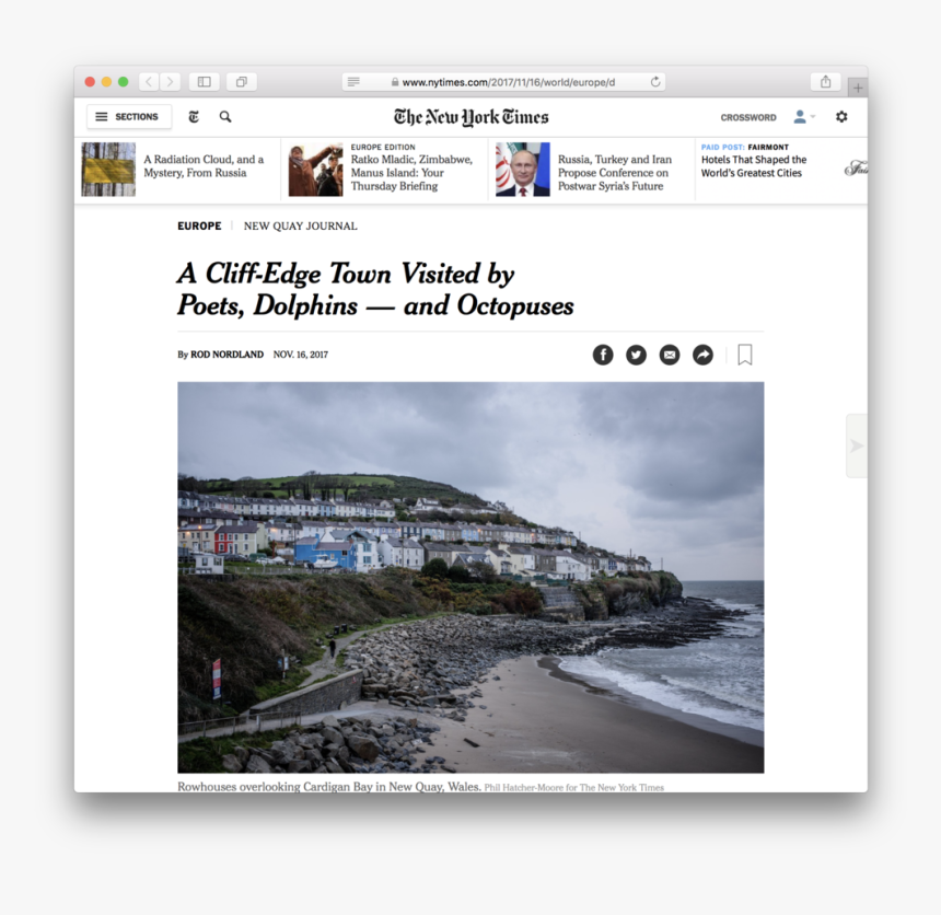 Nytimes New Quay, HD Png Download, Free Download