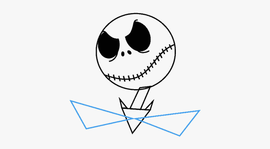 How To Draw Jack Skellington, HD Png Download, Free Download