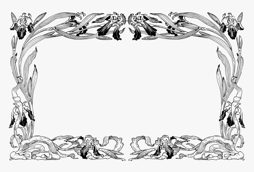 Leafy Frame 17 Clip Arts, HD Png Download, Free Download