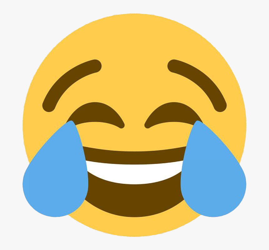 Crying Laughing Emoji Transparent Png, Png Download - kindpng.