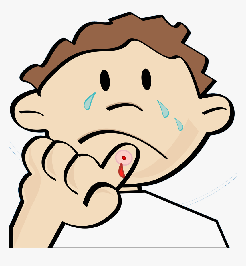 Crying Cartoon Illustration, HD Png Download, Free Download