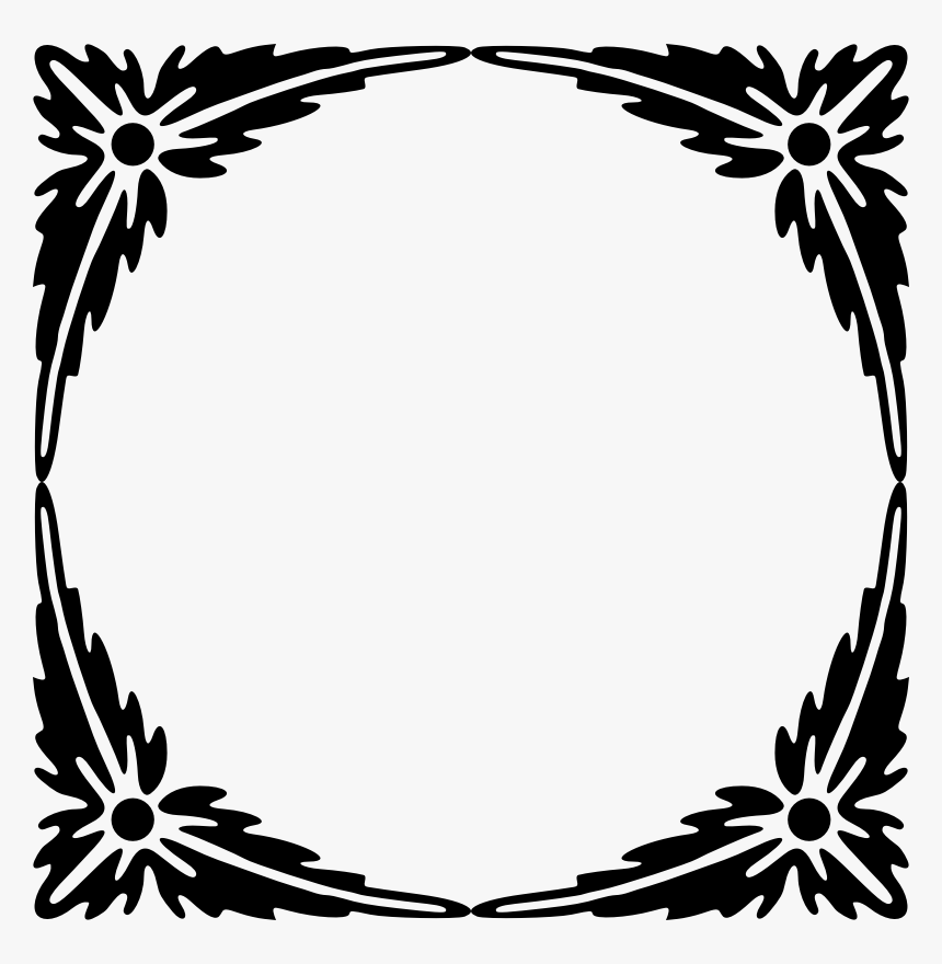 Leafy Frame, HD Png Download, Free Download