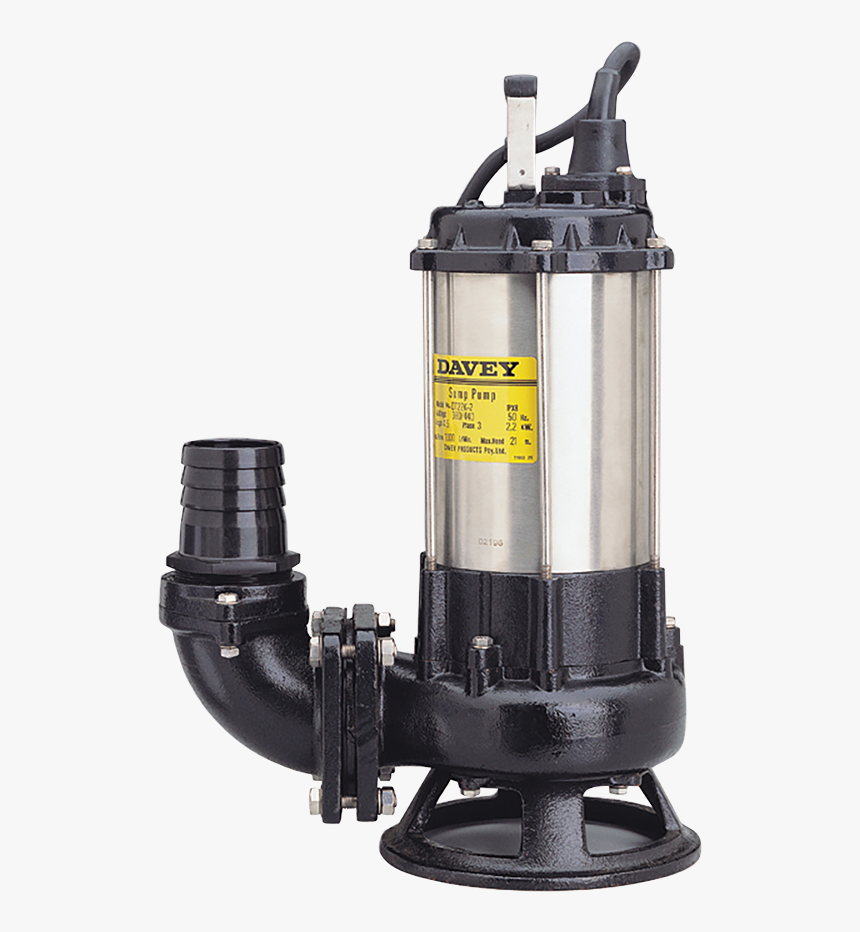 Davey Submersible Cutter & Shredder Pump Image, HD Png Download, Free Download