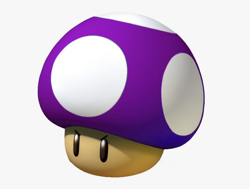 Purple Mario Mushroom, HD Png Download, Free Download