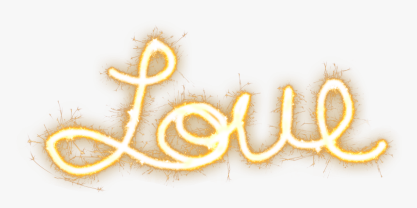 #love #sparkles #gold #glitter, HD Png Download, Free Download