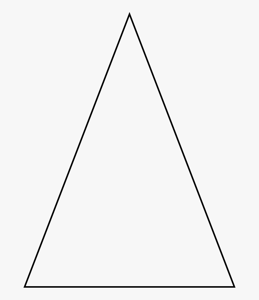 The Third Type Of Triangle Is An Isosceles Triangle, HD Png Download, Free Download