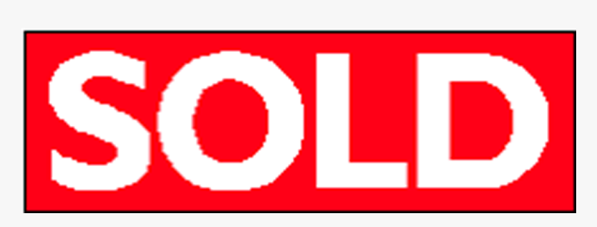 Sold Sign Png, Transparent Png, Free Download