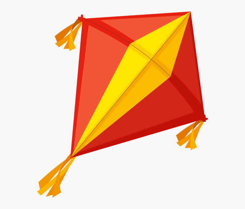 Transparent Makar Sankranti Yellow Line Red Flag For, HD Png Download, Free Download