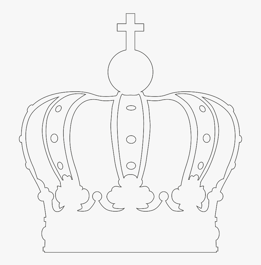Crown Silhouette Png, Transparent Png, Free Download