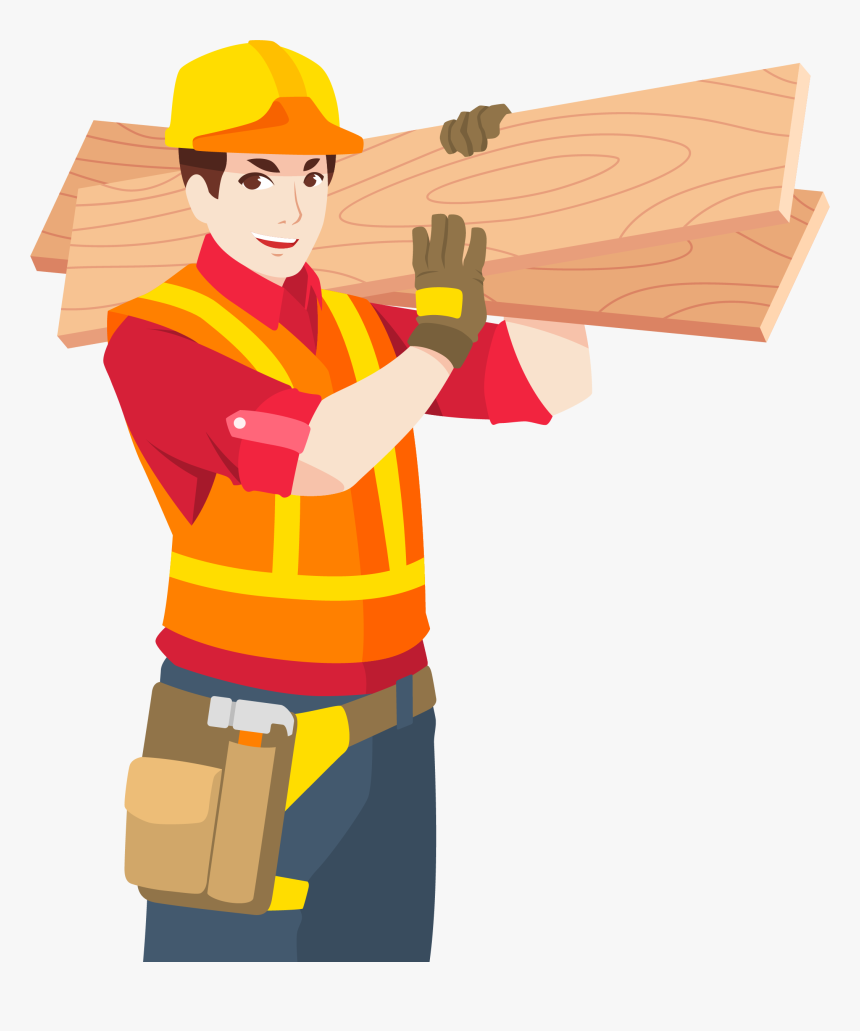 Worker Vector Labor Day, HD Png Download, Free Download