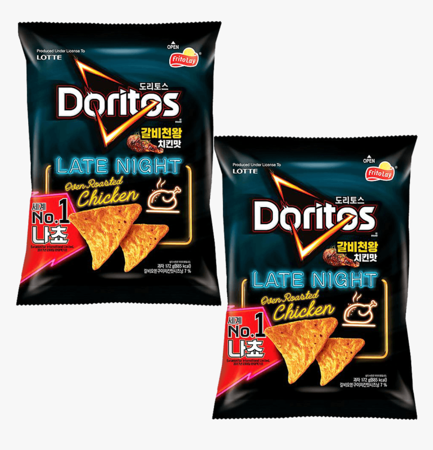 Lotte Doritos Grilled Chicken Flavor Chips 172g X, HD Png Download, Free Download