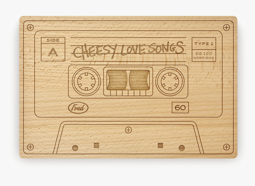 Fred Cheesy Love Songs Cassette Tape Cheese , Png Download, Transparent Png, Free Download