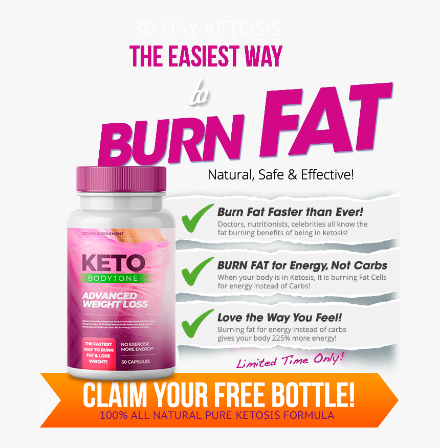 Free Bottle Of Keto, HD Png Download, Free Download