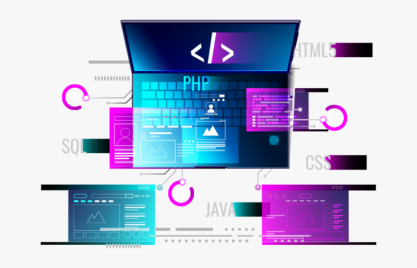 Website Web App Development - Graphic Design, HD Png Download, Free Download