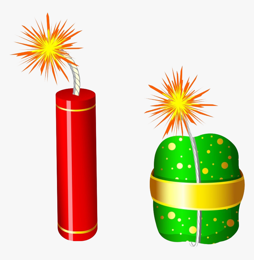Deepavali Crackers Png Clipart Background - Firework Crackers Clipart, Transparent Png, Free Download