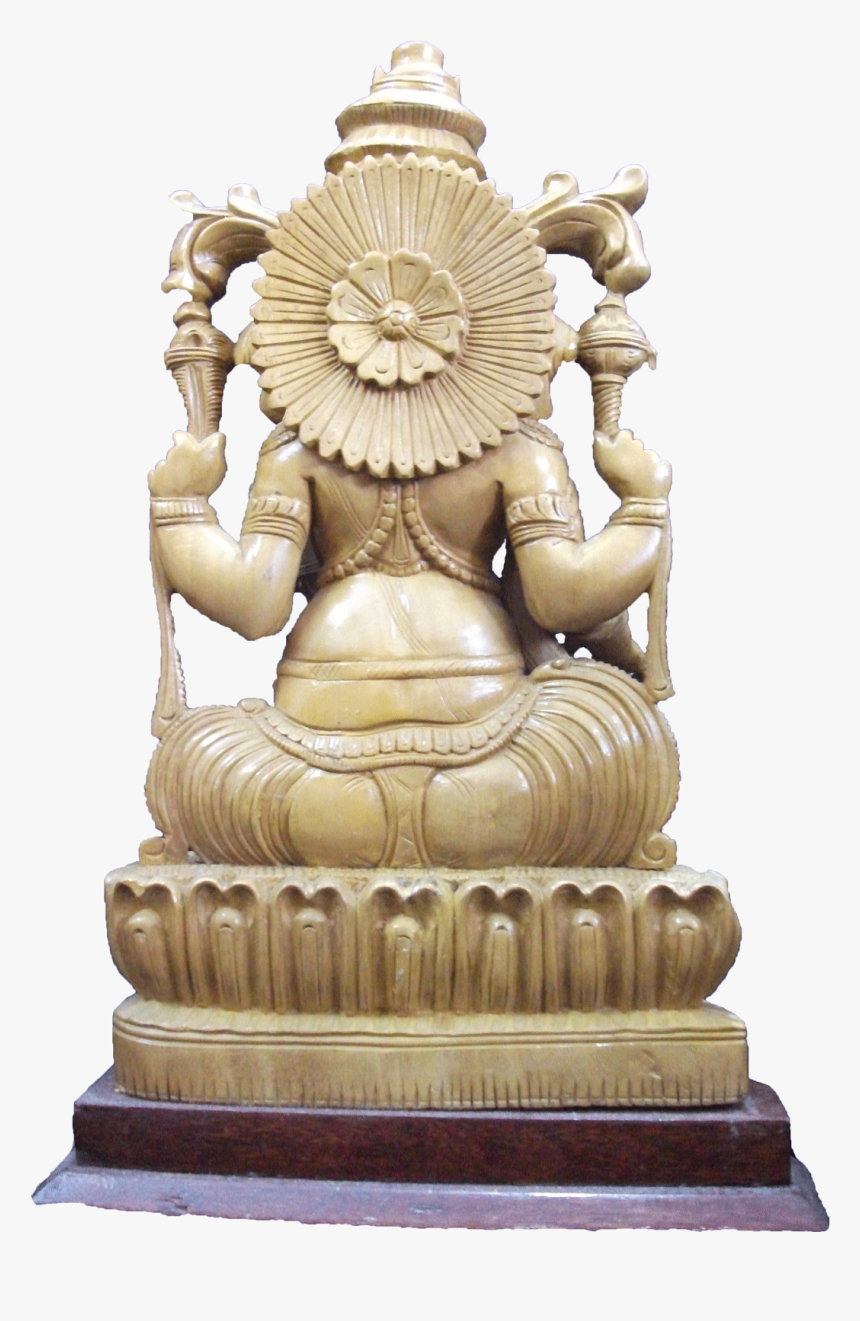 Veena Ganapathy Back - Statue, HD Png Download, Free Download