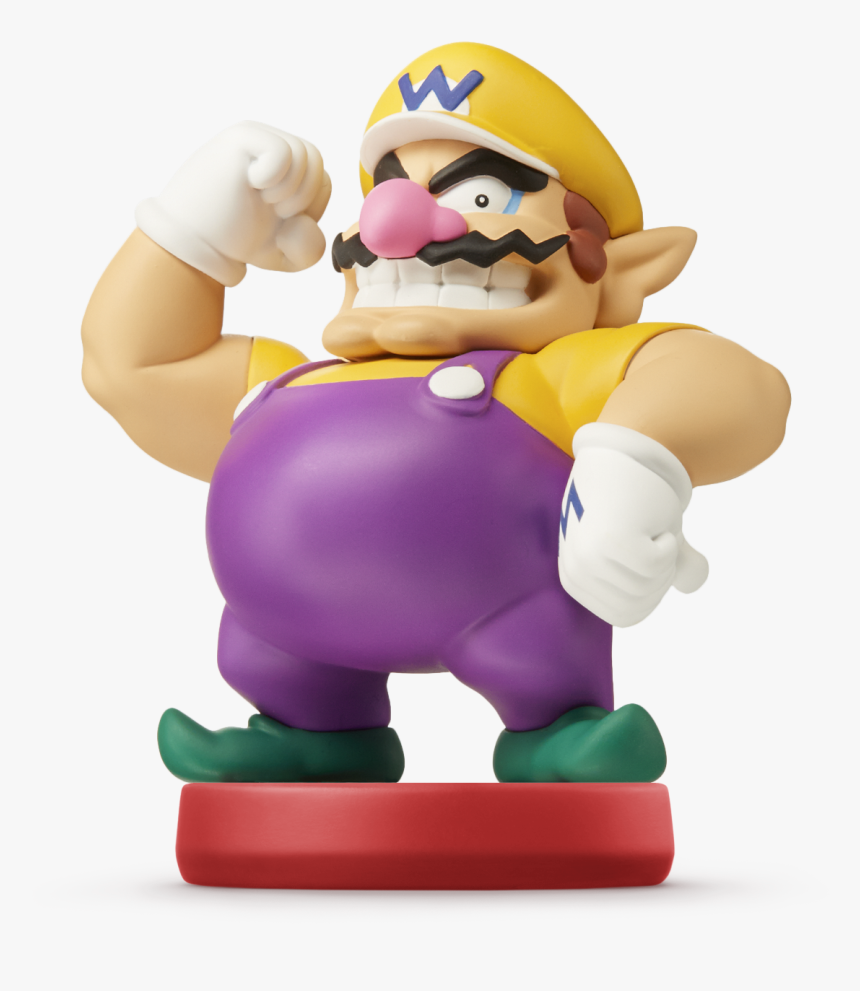 Amiibo Supermario Char08a Wario2 - Amiibo Wario, HD Png Download, Free Download