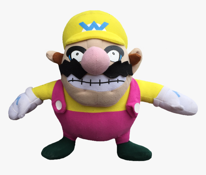 #wario #warioplush #freetoedit - Stuffed Toy, HD Png Download, Free Download