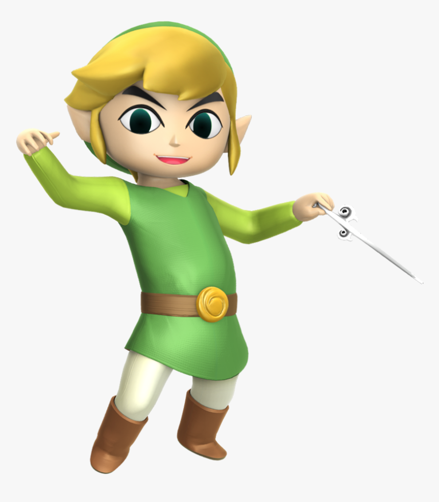 Toon Link Hyrule Warriors Style By Nibroc Rock-d98w7hd - Cartoon, HD Png Download, Free Download