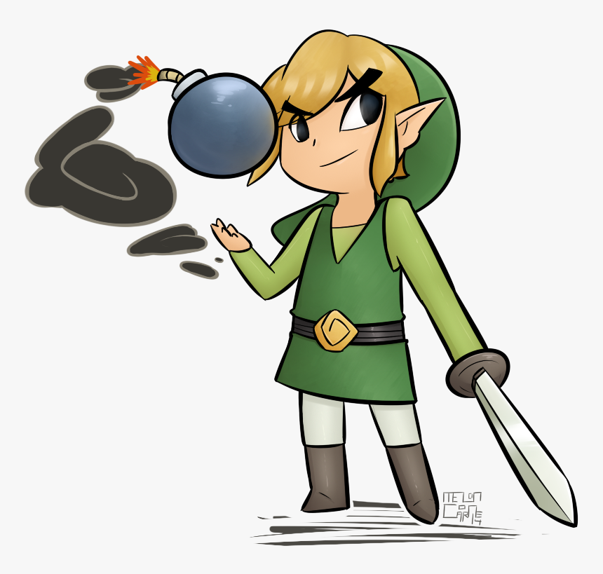 Toon Link Bomb , Png Download - Toon Link Bomb, Transparent Png, Free Download