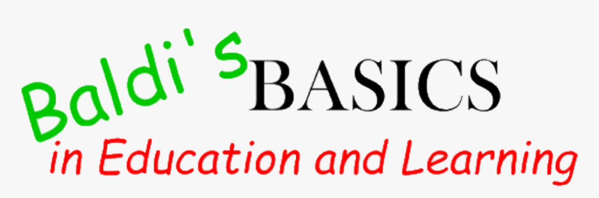 #baldi #logo #baldisbasics #remixit #games - Graphics, HD Png Download, Free Download