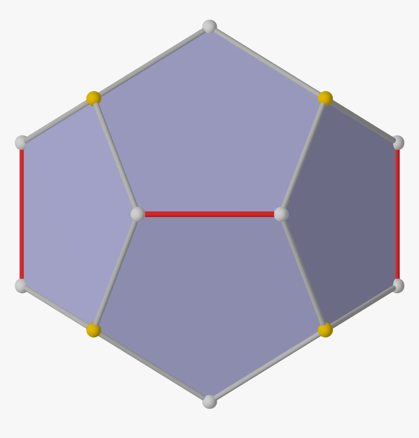 Polyhedron 12 Pyritohedral From Red Max - Umbrella, HD Png Download, Free Download