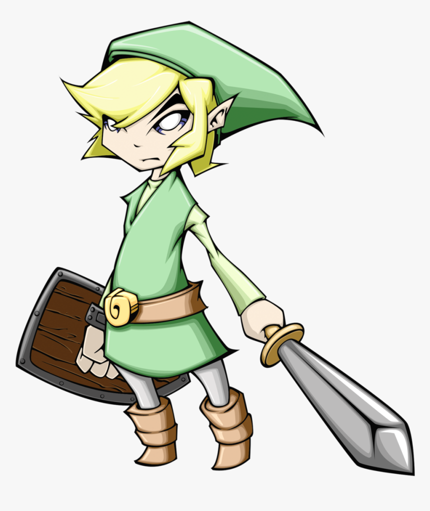 Smash-toon Link , Png Download - Super Smash Bros Brawl Characters, Transparent Png, Free Download