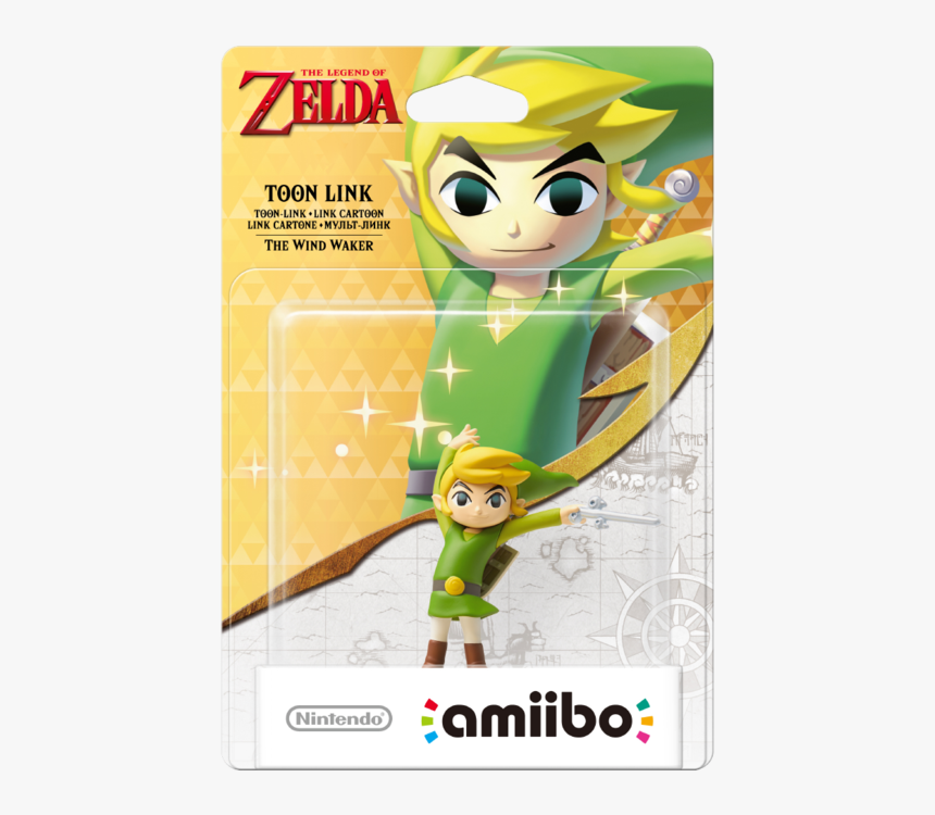 Amiibo Toon Link - Legend Of Zelda Wind Waker Amiibo, HD Png Download, Free Download