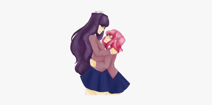 #natsuri #ddlc #dokidokiliteratureclub Doki Doki Literature - Yuri X Natsuki Transparent, HD Png Download, Free Download