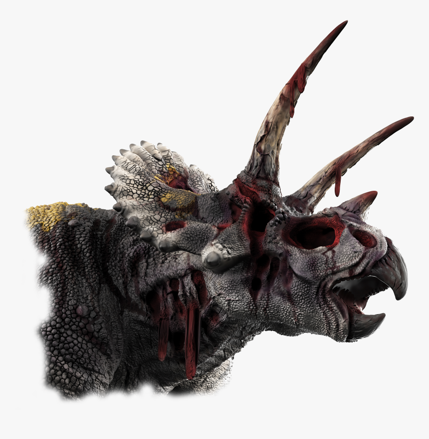 Zombie Triceratops , Png Download - Zombie Triceratops, Transparent Png, Free Download