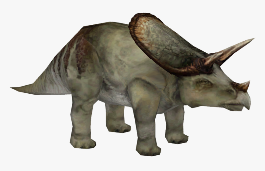 A Triceratops , - Jurassic Park Operation Genesis Torosaurus, HD Png Download, Free Download
