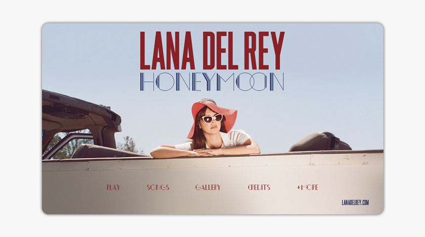 Lana Del Rey Honeymoon Itunes Lp Download - Lana Del Rey Honeymoon Logo, HD Png Download, Free Download