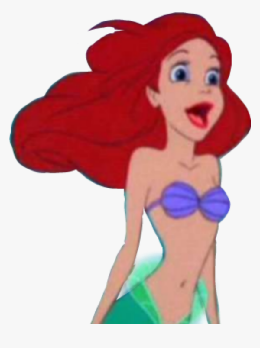 #sticker #ariel #arielthelittlemermaid #arielle #mermaid - Cartoon, HD Png Download, Free Download