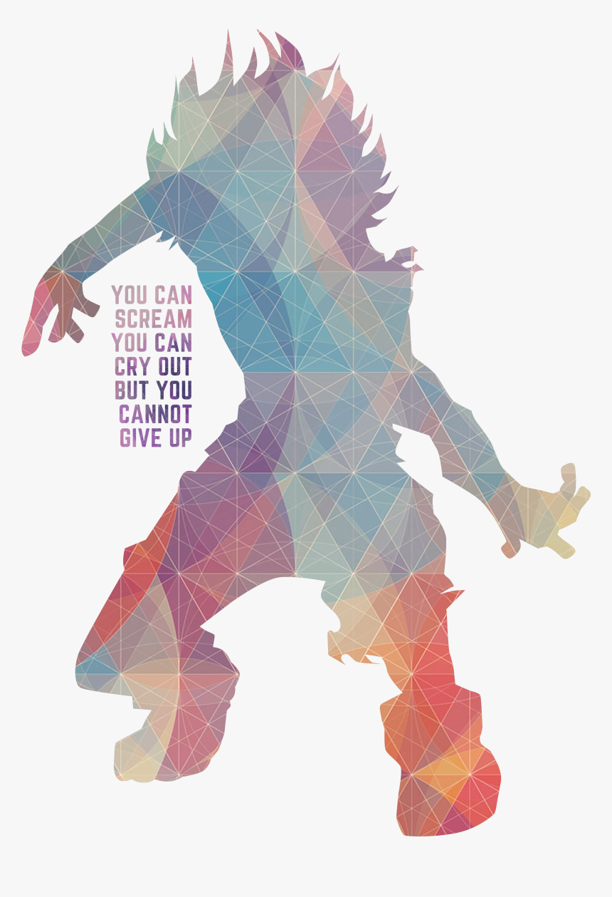 Inspirational Deku My Hero Academia , Png Download - Deku Never Give Up, Transparent Png, Free Download