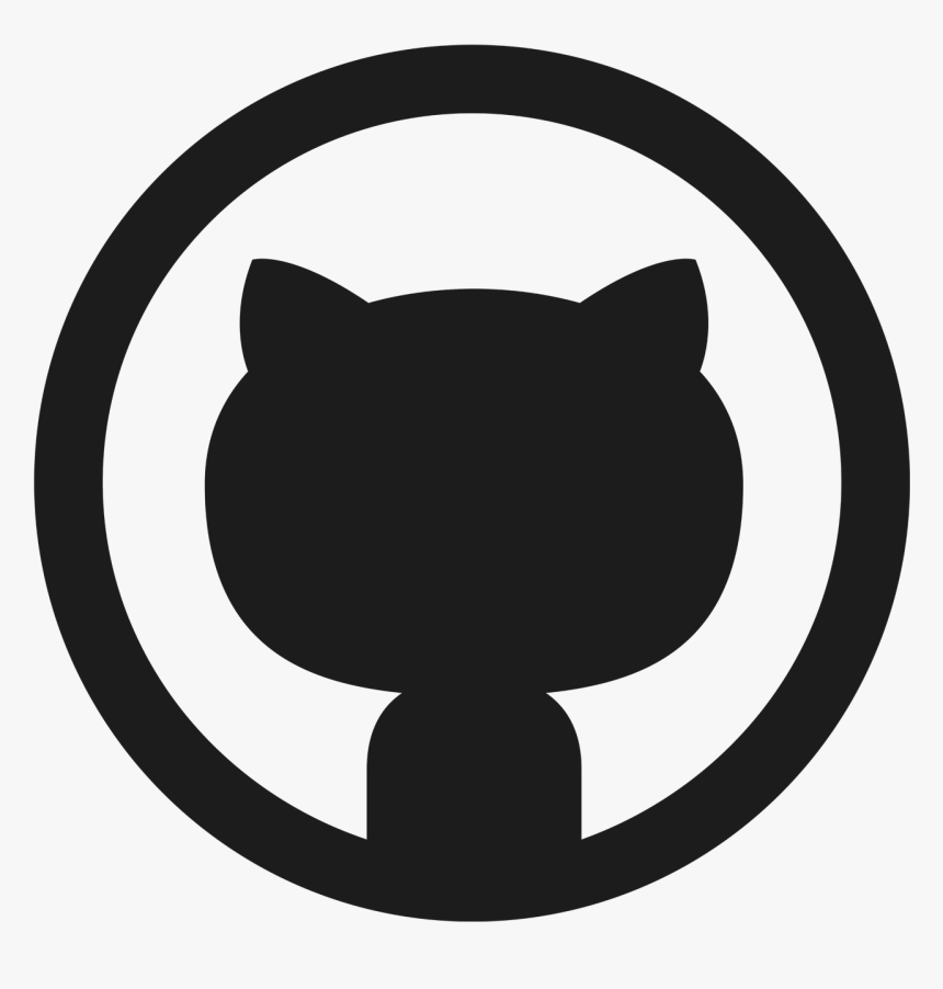 Github icon. Значок гитхаб. Котик символами. Кот в круге. Значок "кошка".