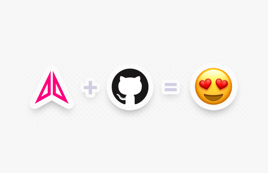 Avion And Github Logos Side By Side - Smiley, HD Png Download, Free Download