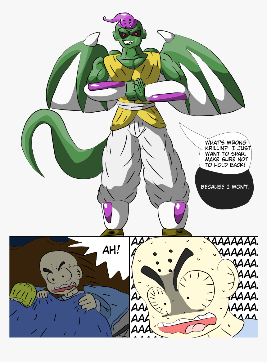 Fanart[oc] Krillin"s Nightmare Fusion - Cartoon, HD Png Download, Free Download