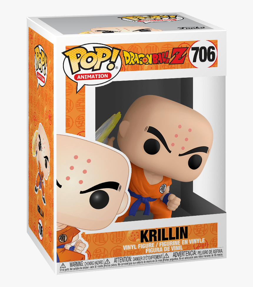 Krillin Destructo Disc Funko Pop, HD Png Download, Free Download