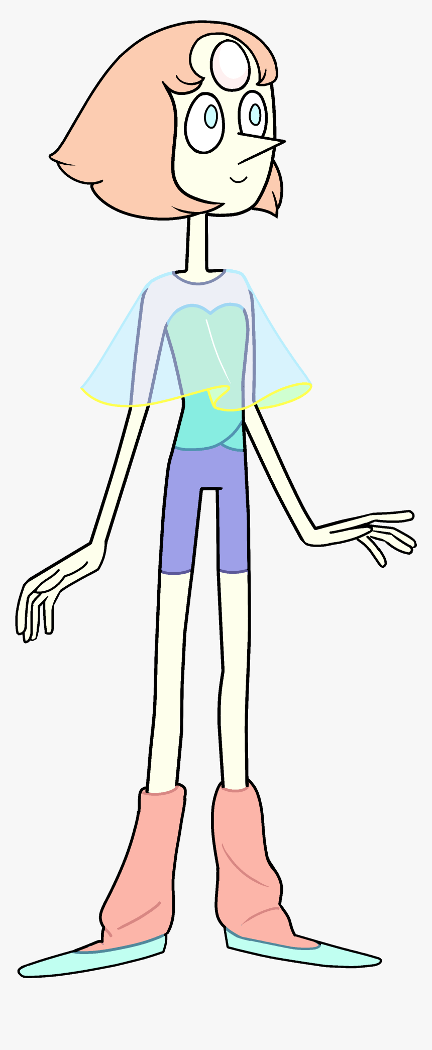 Pearl From Steven Universe - Steven Universe Pearl 80s, HD Png Download, Free Download