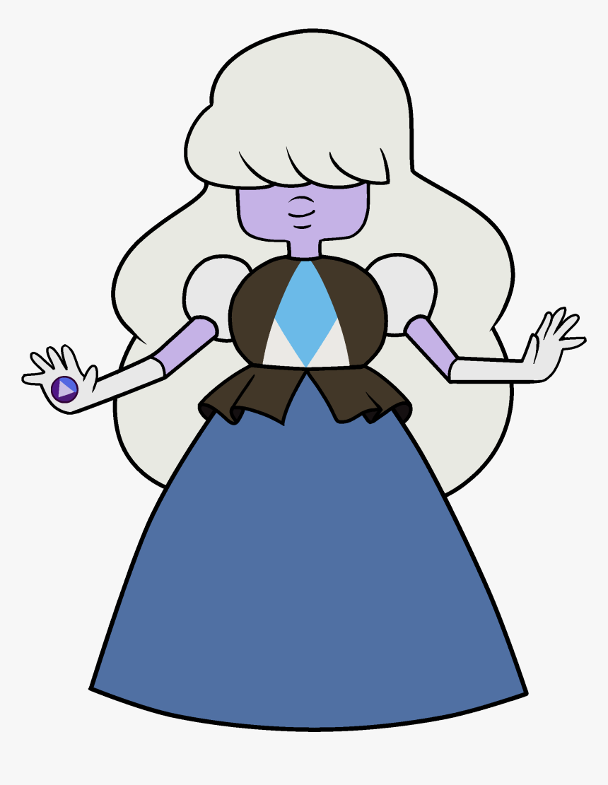 Sapphire Forms Steven Universe , Png Download - Sapphire Steven Universe Drawing, Transparent Png, Free Download