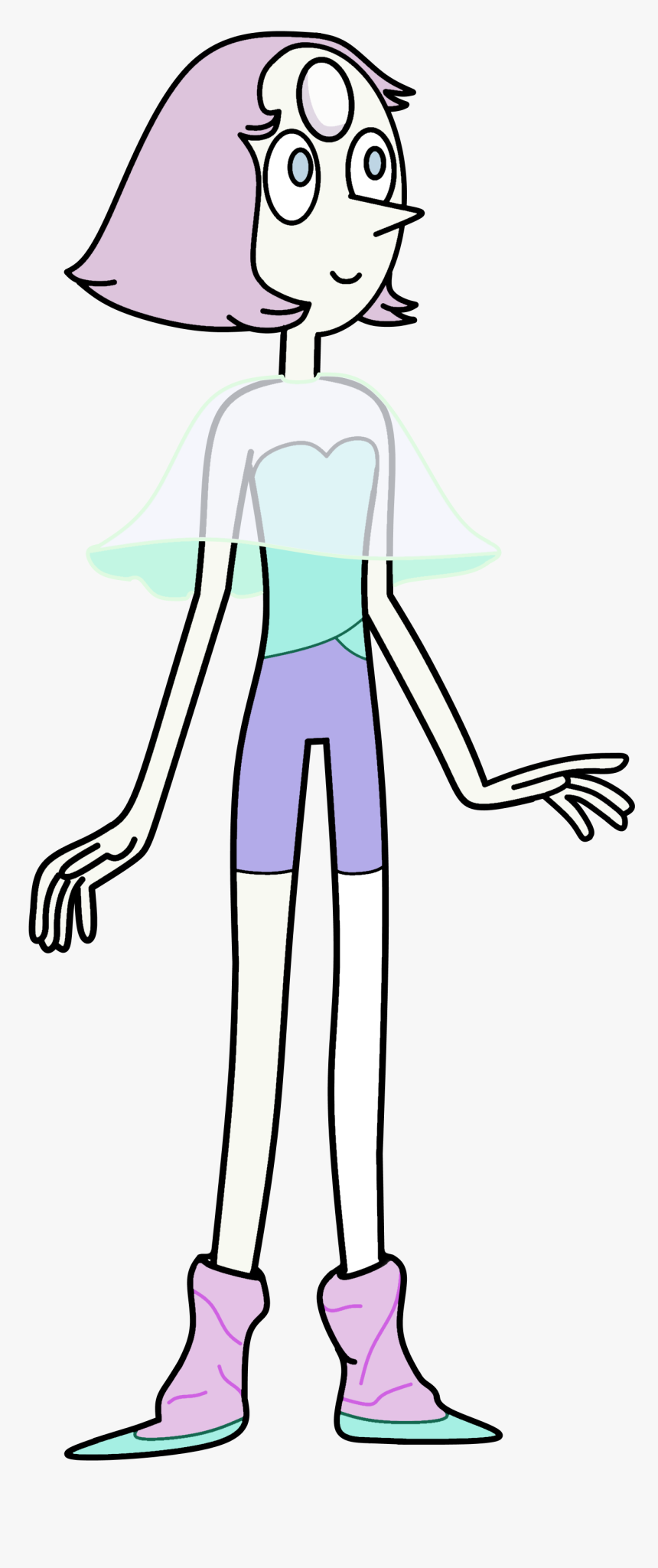 Pearl Steven Universe Png , Png Download - De Pearls De Steven Universe, Transparent Png, Free Download