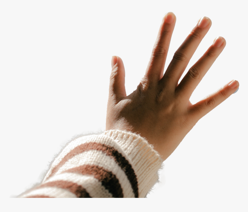 Showing Open Hand Closeup Transparent Background Png - Transparent Open Hand, Png Download, Free Download