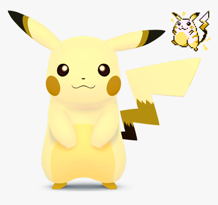 8 Bit Clipart Pikachu - Pikachu Smash Bros Hat, HD Png Download, Free Download