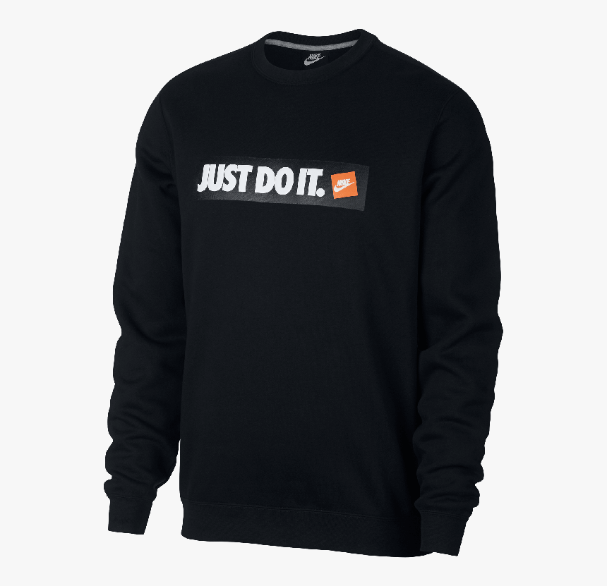 Nike Just Do It Logo Sweatshirt , Png Download - Just Do, Transparent Png, Free Download