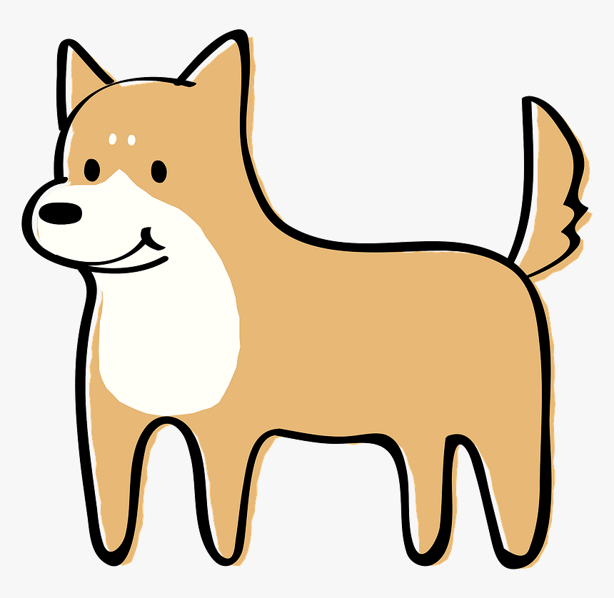 Shiba Inu Dog Animal Clipart - 犬 イラスト 著作 権 フリー, HD Png Download, Free Download