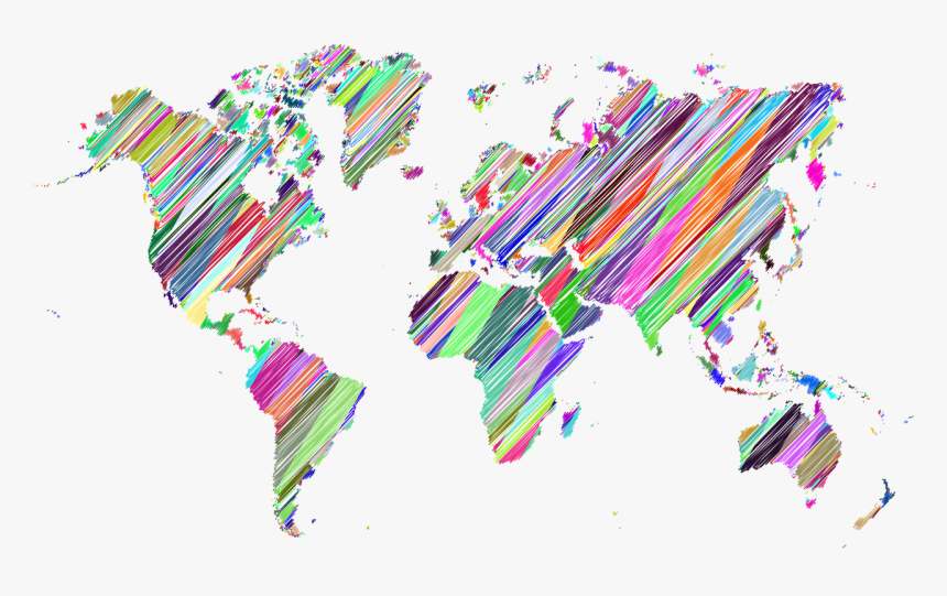 Orth America World Map, HD Png Download, Free Download