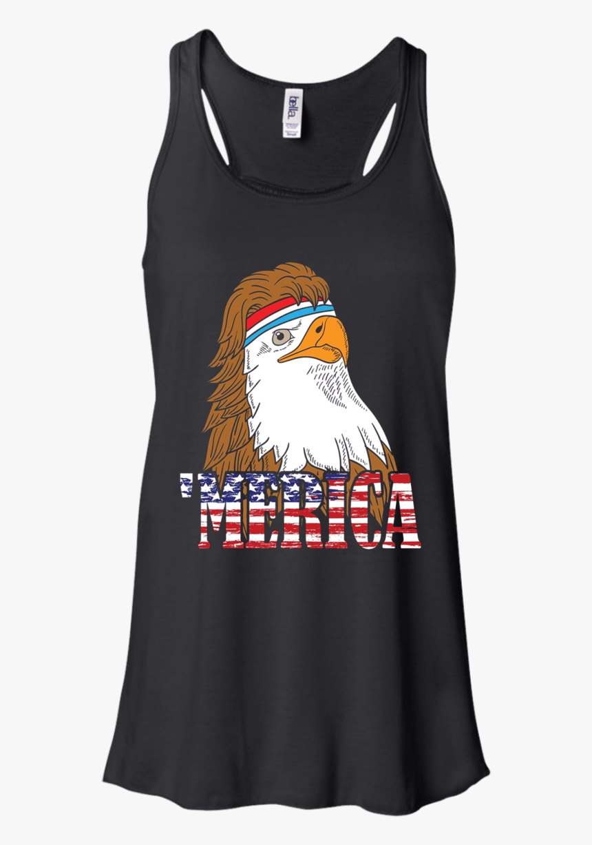 Patriotic Usa Mullet Eagle T Shirt - T-shirt, HD Png Download, Free Download