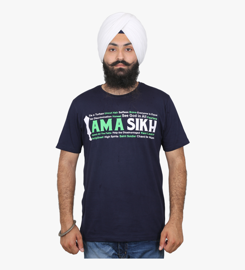New -25% I Am A Sikh Tee - Turban, HD Png Download, Free Download