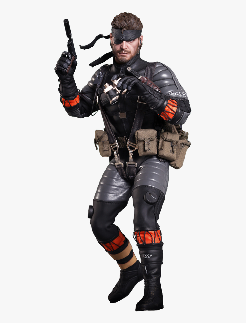 Naked Snake Action Figure - Metal Gear Solid Snake Eater Suit, HD Png Download, Free Download